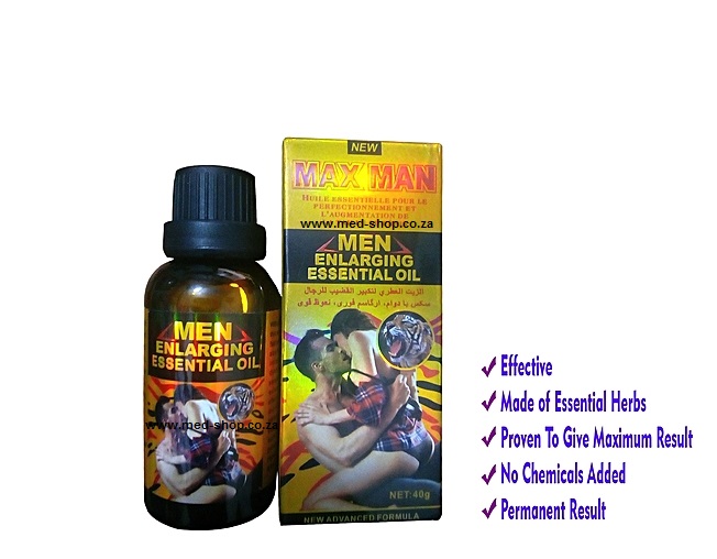 MaxMan Men Enlarging Essential Oil 30g - Click Image to Close